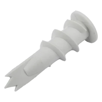Kit de Fijación Autoperforable / 10 Unidades / Carga 5 kg / Tornillo 10 mm x 38 mm / Tablaroca y Mampostería / Nylon Reforzado / -40°C a +80°C