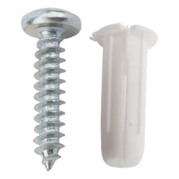 Kit de Fijación / 20 Taquetes 3/4" y 20 Tornillos 8 mm x 3/4" (19.1 mm) / Doble Expansión / Carga 40 kg / -50°C a +80°C