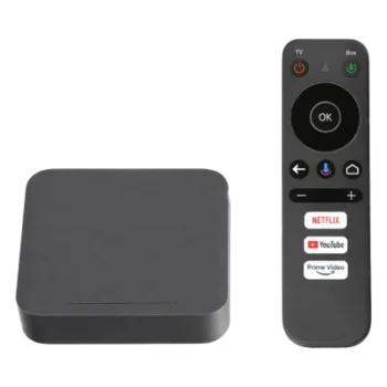 Decodificador Android TV / 4Kp60 HDR / Wi-Fi Dual Banda / Bluetooth 5.0 / HDMI 2.1 / 2 GB RAM 16 GB Almacenamiento