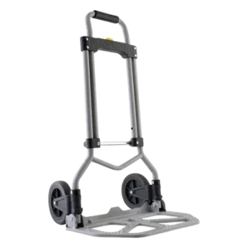 Diablo Plegable / Capacidad 60 kg / Base Acero Antiderrapante / Jaladera Hule Espuma / Llanta Hule Duradera / Despliegue Rápido