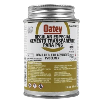 Cemento PVC / 118 ml / Conduit Pesado / Baja Emisión de Olores / Resistencia Mecánica