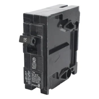 Interruptor Automático Enchufable / 1 Polo / 15 A / 120 V AC / Capacidad de Interrupción 10 kA / UL 489
