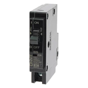 Interruptor Termomagnético Enchufable / 1 Polo / 50 A / 120/240 VCA / Capacidad Interruptiva 10 kA / Rango Térmico -30 a 70 °C