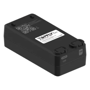 Rastreador GPS 4G / Batería Recargable / GNSS BLE Wi-Fi / Botón de Pánico / Sonda de Temperatura Opcional / 91.8 x 43.5 x 29.2 mm