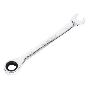 Llave Combinada con Matraca / 1/2 Pulgada / Acero Cromo-Vanadio / Doble Función / Diseño Ergonómico