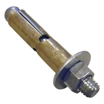 Taquete de Expansión / Cuerda 1/4" (6.4 mm) / Largo 2 1/2" (63 mm) / Carga Tensión 410 kg / Broca 3/8" (10 mm) / Norma GSA FF-S-325