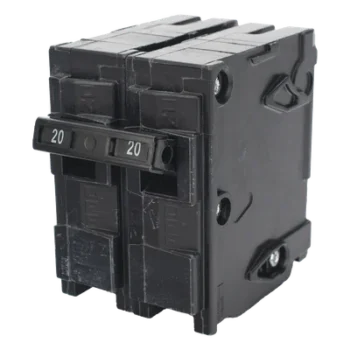 Interruptor Automático Enchufable / 2 Polos / 20 A / 240 VCA / Capacidad Interruptiva 10 kA / Tipo QP