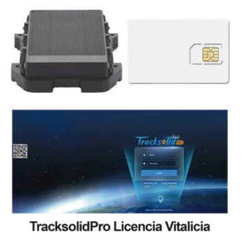 Localizador GPS 4G / Panel Solar / Batería 10,000 mAh / IP67 / Alarma de Sabotaje / Rastreo de Contenedores