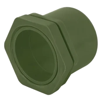 Conector para Tubo PVC Conduit Ligero / 1" (25 mm) / Conexión Rápida con Casquillo Integrado / Autoextinguible / NMX-E-012-SCFI