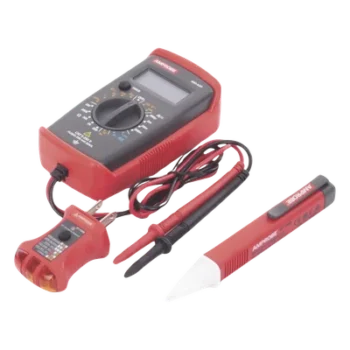 Kit de Prueba Eléctrica / Multímetro Digital / Detector de Tensión sin Contacto / Probador de Fase GFCI / 250 V AC/DC / 50 A