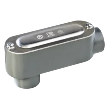Caja de Registro Ovalada / Tipo LB / 2" (50.8 mm) / Rosca NPT / Aluminio Diecast / Tapa y Tornillos Incluidos