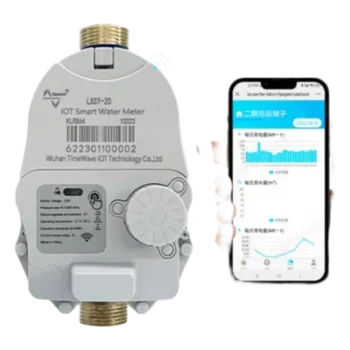 Medidor de Agua IoT / 1/2 Pulgada / LoRaWAN / Válvula Corte / 1.2 MPa / Clase 2 / IP67