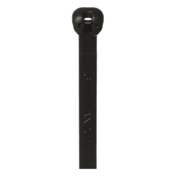 Cincho de Nylon 6.6 / 203 mm (6.7 ft) x 4.7 mm / Lengüeta Acero Inoxidable / Resistente UV / Exterior Industrial / Paquete 100 pz