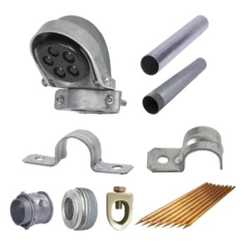 Kit de Acometida Eléctrica / Mufa 1-1/4' / Tubo Pared Gruesa 3 m (9.84 ft) / Varilla Tierra 1.5 m (4.92 ft) / 10 Piezas