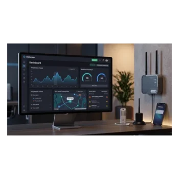 Plataforma IoT / Licencia Anual / Sin Código / LoRaWAN + MQTT + Webhook / Dashboards Personalizables / Alertas Inteligentes