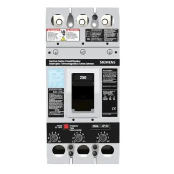 Interruptor Termomagnético / 3 Polos / 250 A / 600 V CA / Capacidad Interruptiva 35 kA / Zapatas de Compresión