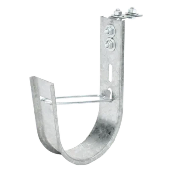 Gancho J-Hook para Cableado Estructurado / Capacidad 115 Cables Cat6 / Acero al Carbón / Fijación con Tornillería Incluida / Interior