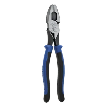 Pinzas de Electricista / Alta Palanca 46% / Jala Guía 1/4'' (6 mm) / Barrenos 5/8'' / Cuchillas Templadas / 9 Pulgadas