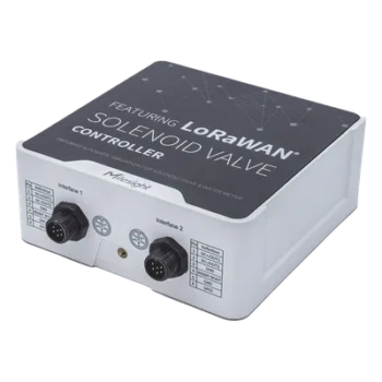 Controlador IoT LoRaWAN / 2 Salidas CC para Válvulas Solenoides / 2 Entradas por Pulsos / IP67 / 16 Eventos de Riego