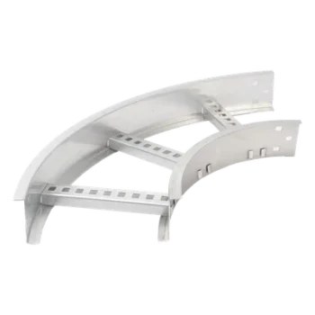 Curva Horizontal de 90° / Perfil Z / Ancho 9" / Peralte 3 1/4" / Radio 8" / Aluminio / Interior y Exterior