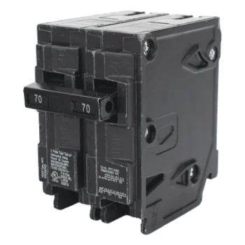 Interruptor Automático Enchufable / 2 Polos / 70 A / 120/240 V AC / 10 kAIC / Tipo QP