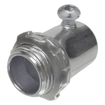 Conector para Pared Delgada / Tornillo de Fijación / Acero de Alta Resistencia / 1 in (25 mm) / 1.68 in (42.67 mm) x 1.68 in (42.67 mm)