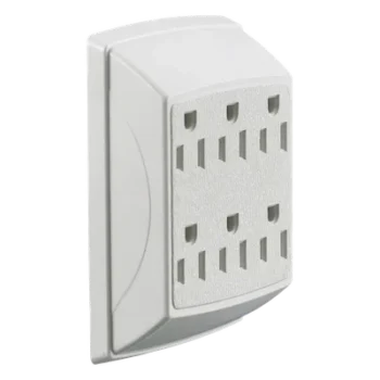 Multicontacto Dúplex / 6 Salidas / 15 A / 125 V CA / 1875 W / Aislamiento Reforzado / -40 °C a 75 °C (-40 °F a 167 °F)