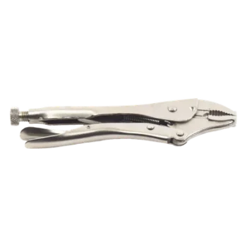 Pinza de Presión Ajustable / 10" (25.4 cm) / Quijada Curva / Corta Alambres Integrado / Acero CR-V / Apertura 1-1/2" (3.81 cm)