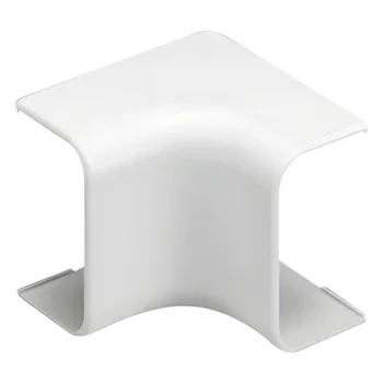Esquinero interior / Canaleta LD5 / ABS / Blanco mate / UL94V-0 FT4 / 90° / 0°C a 50°C