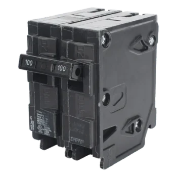 Interruptor Automático Enchufable / 2 Polos / 100 A / 120/240 VCA / 10 kAIC / UL 489