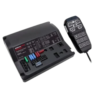 Sirena Vehicular / 200 W / Controlador 15 Botones / 12 Salidas de Relé / Grabación 20 s / Clase D