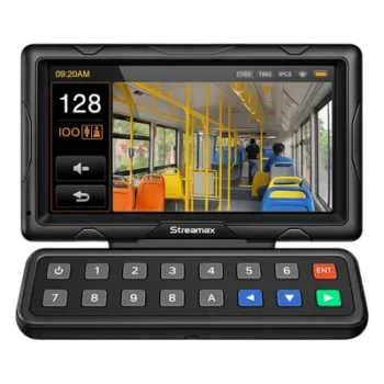 Panel de Control Táctil para MDVR Móvil / Pantalla 10.1 Pulgadas / Resolución 1024 × 600 / Audio Bidireccional / Cable 5 m (16.4 ft) / Rango -20°C a 70°C