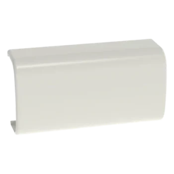 Unión Recta para Canaleta / Diseño Bisagra Monopieza / ABS UL94V-0 / Blanco Mate / 180º / 0 a 50ºC