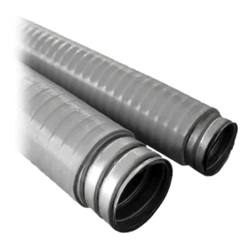 Tubo Flexible Liquidtight / 2" (50 mm) / Acero Pregalvanizado + Forro PVC / Rollo 20 m (65.6 ft) / NEMA 4/IP-65