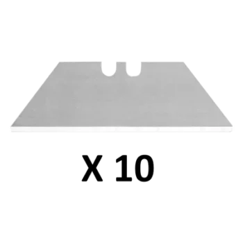 Navaja de Reemplazo / 0.5 mm Grosor / Acero Inoxidable / 10 Piezas / Uso Pesado