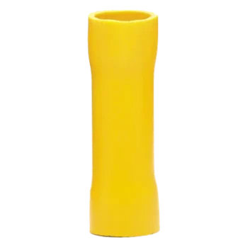 Conector a tope aislado / 12-10 AWG / Amarillo / 25 piezas / 48A / Vinilo