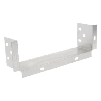 Conector de Escalera a Tablero / Peralte 3 1/4" / Ancho 12" / Aluminio / Incluye Tornillería