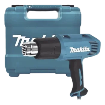 Pistola de Calor / 1600W / 2 Temperaturas 400/550°C / Doble Caudal 300-500 l/min / 0.56 kg / Maletín Incluido