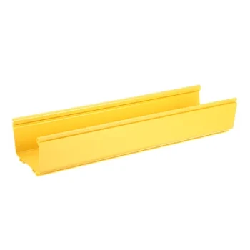 Canaleta para Cableado Estructurado / PVC Rígido / 6x4 Pulgadas / 3 m (9.8 ft) de Largo / Capacidad 3819 Cables / Color Amarillo