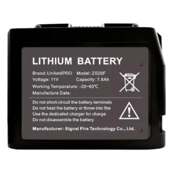 Batería de Repuesto / Li-Ion / 11V / 7800mAh / 85.8Wh / Compatible con Fusionadoras de Fibra Óptica