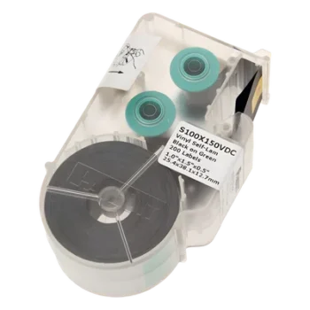 Casete de Etiqueta Auto-Laminada / 1.00' x 1.50' (25.4 x 38.1 mm) / 200 Etiquetas / -46°C a 107°C / Cables hasta 8.1 mm (0.32')