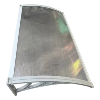 Toldo para equipos exteriores / 75x100cm / 2.5x3.3ft / PP reforzado fibra de vidrio / Policarbonato UV