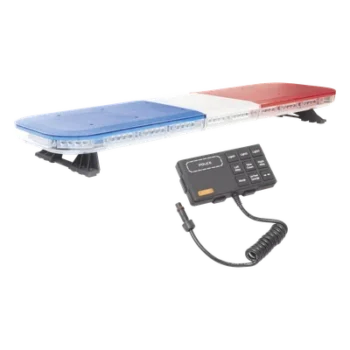 Barra de Luces LED / 47" / 88 LEDs Hyperlux / Rojo/Azul / Control de Tráfico / IP65 / 12A Máx