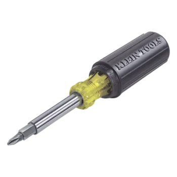 Desarmador Multipunta / 11 en 1 / 8 Puntas Intercambiables / Mango 184 mm / 7.2 pulgadas