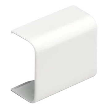 Unión Recta para Canaleta / ABS Blanco Mate / UL94V-0 FT4 / 0 a 50°C / Sin Herramientas