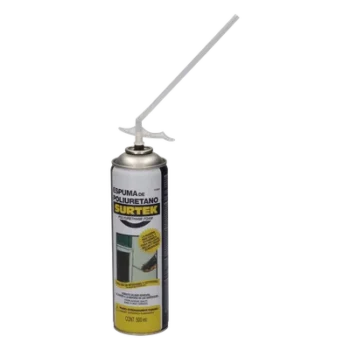 Espuma de Poliuretano / Capacidad 500 ml / Válvula de una sola aplicación / Tubo de extensión incluido
