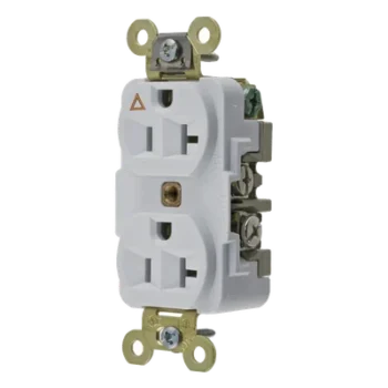 Contacto Dúplex Industrial / 20 A / 125 V / 2 Polos 3 Hilos / NEMA 5-20R / Grado Pesado