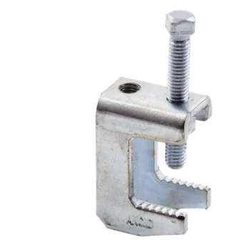 Mordaza Fija / Acero AISI 1018 / Barra 1 1/4" / Varilla 3/8" / Carga 250 kg