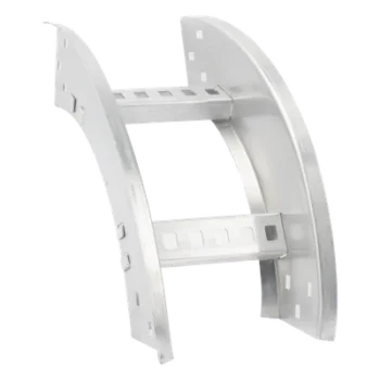Curva Vertical Exterior / Perfil Z / Peralte 3 1/4" / Ancho 6" / Radio 8" / Aluminio / 90°