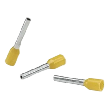 Férula Aislada / 4 AWG / PIN 16 mm / Mango Amarillo / 50 pz